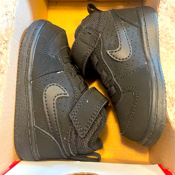 Nike Court Borough Mid (TDV) Kids 4c - Picture 1 of 4